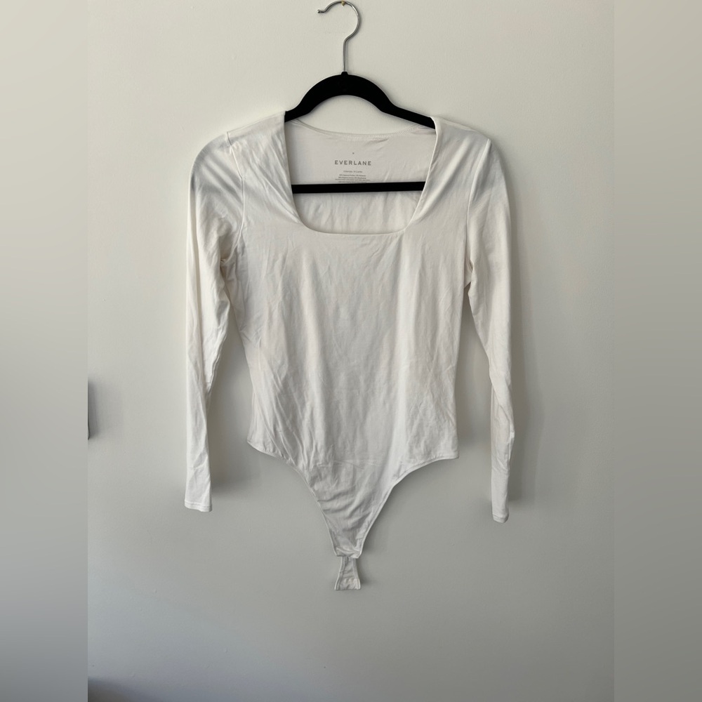 Everlane white bodysuit